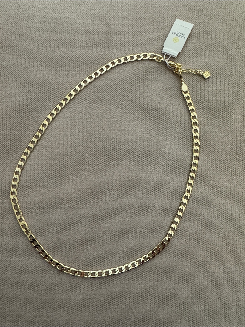 NWT Kendra Scott Ronnie Link Chain Gold Necklace